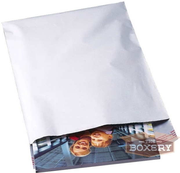 2000 – 5×7 WHITE POLY MAILERS ENVELOPES BAGS 5 x 7 – 2.5MIL from The Boxery