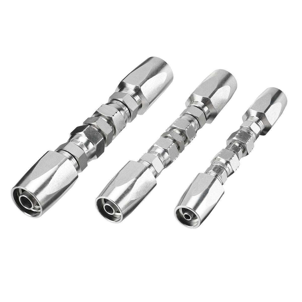 Hydraulic Hose Repair Kit 1/4″ 3/8″ 1/2″ ID For R16 R19 2-Wire Hydraulic Hoses