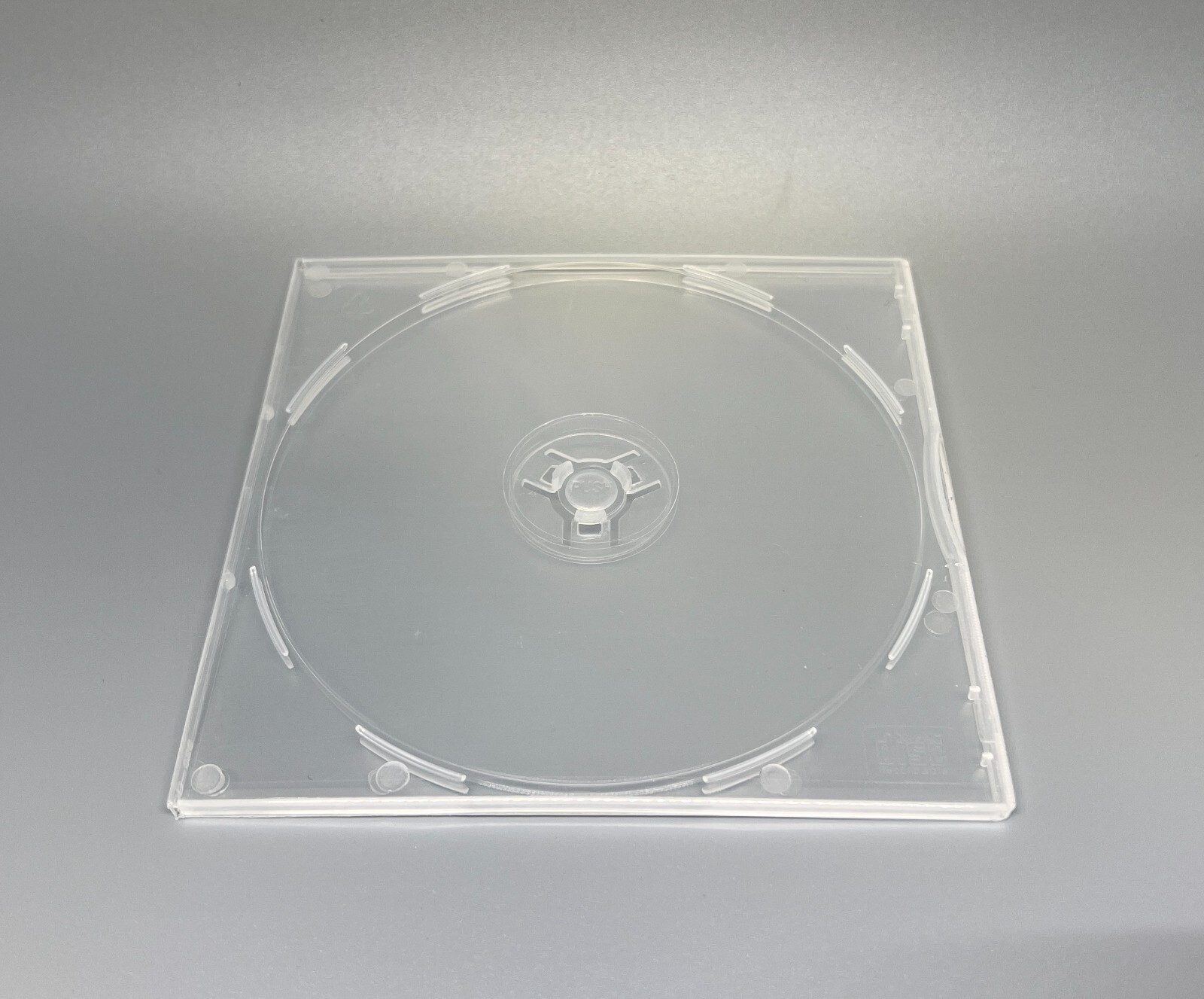 SALE! 50 PCS 5.2MM SLIM SUPER CLEAR SINGLE POLY CD CASE W/ SLEEVE, NO TAB, HM5