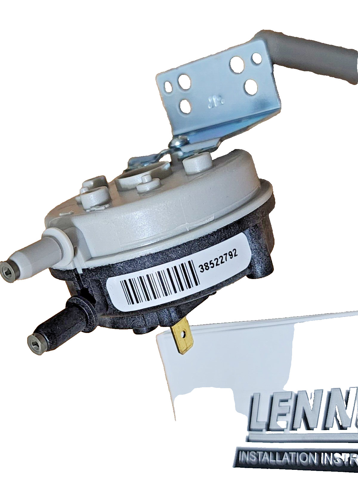 Genuine 71K11 Lennox LB-90973A Pressure Switch Kit, Actuates at 0.75″ W.C OEM