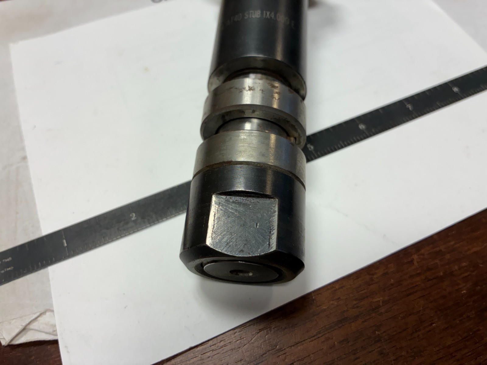 ISCAR CAT40 STUB 1X4.000 E , Milling Machine Stud Arbor, Cat 40, 1″ Arbor