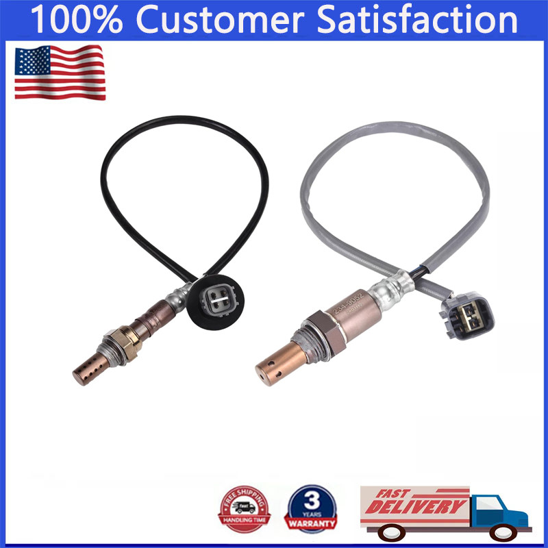 2x Oxygen O2 Sensor Up+Down 234-9052 234-4069 For 2006-2014 Toyota Yaris 1.5L L4