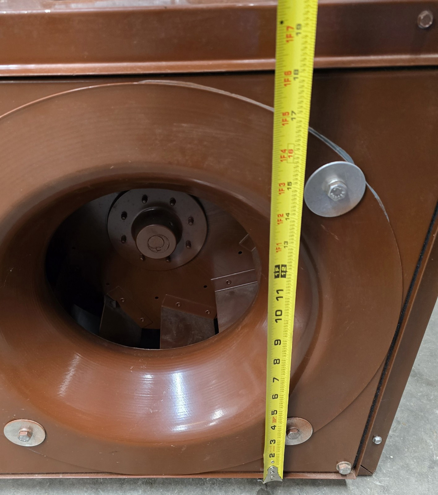 Loren Cook Inline Centrifugal Air Circulator 135 SQNH 3 Phase 460V 1000 CFM NEW