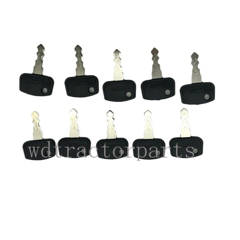 68920 Fits for Kubota RTV400 RTV B BX F GR ZD Tractor Mower 10pcs Ignition Key