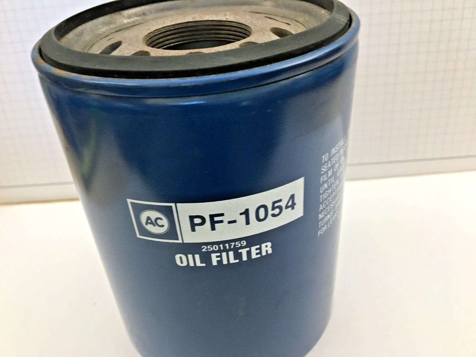 AC DELCO PF-1054 OIL FILTER