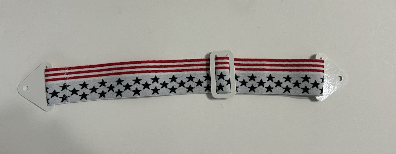 Wendy’s Pancake Welding Hood/Shield, Strap, Stars and Stripes white