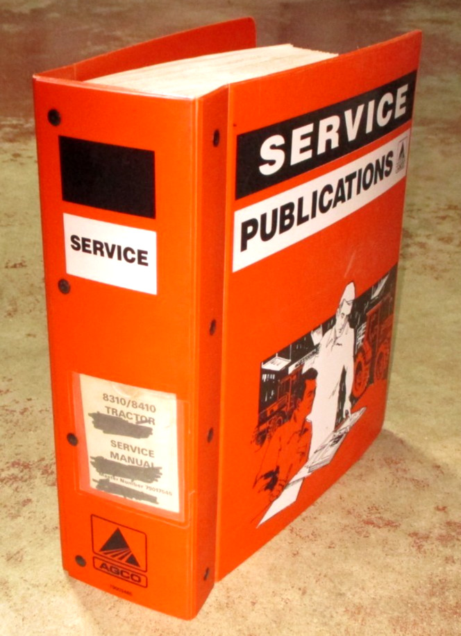 AGCO WHITE 8310 8410 Tractor Service Shop Repair Workshop Manual ORIGINAL!