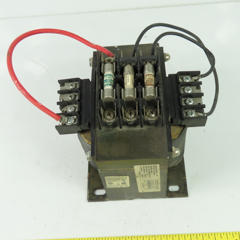 Square D TF750D1 1Ph Control Transformer 220/240-440/480V Pri 110/120VSec .75KVA