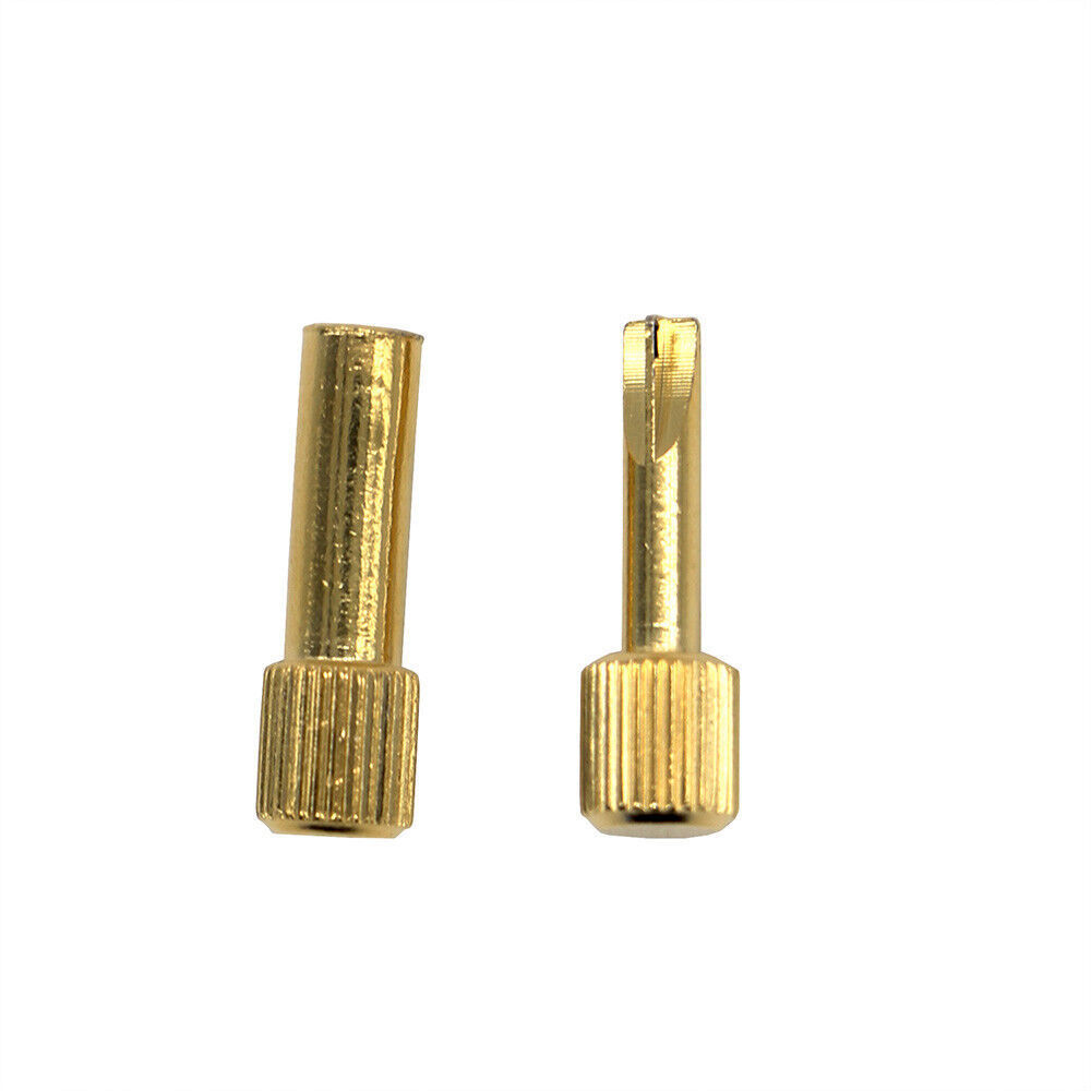 120/packDental 24K gold Plated Assorted Dental Conical Screw Posts Kits Refills