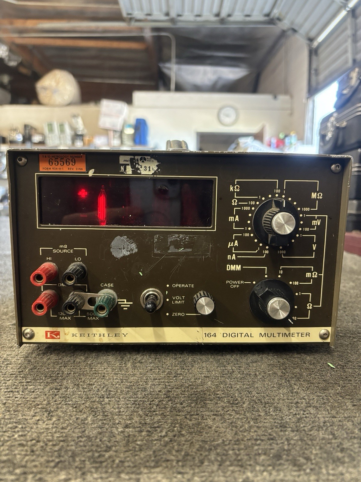 Keithley 164 Digital Multimeter Bench DMM Vintage Lab Meter