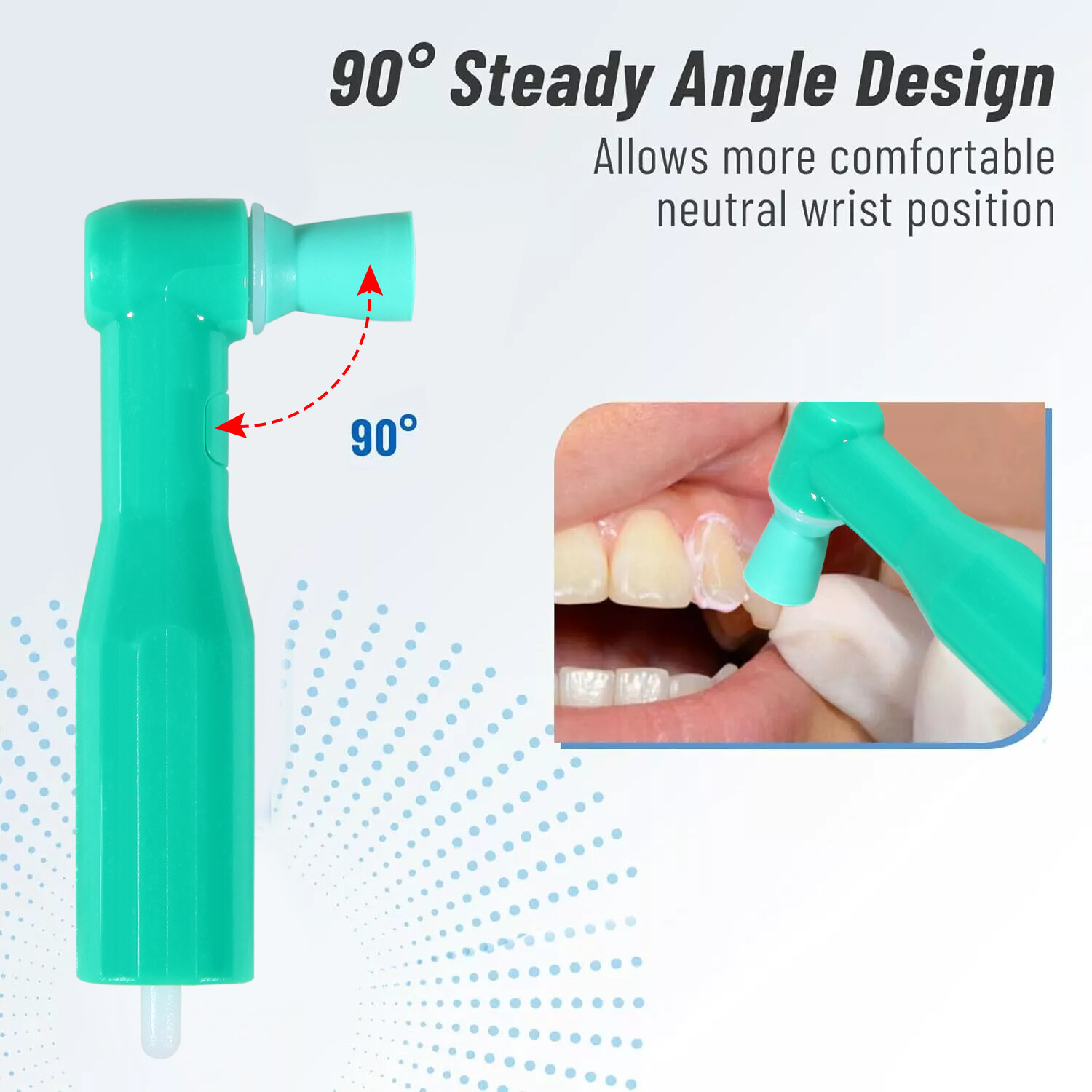 Dental Disposable Prophy Angles -Turbine Blade 90° / 105° Soft Cup Latex Free