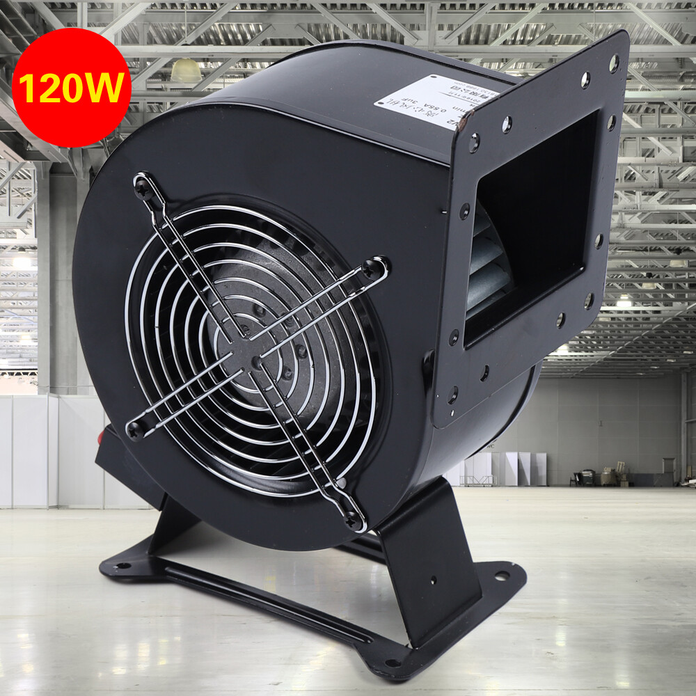 Small Centrifugal 196CFM Flange Blower Fan 2600r/min 110V 120W Durable Equipment