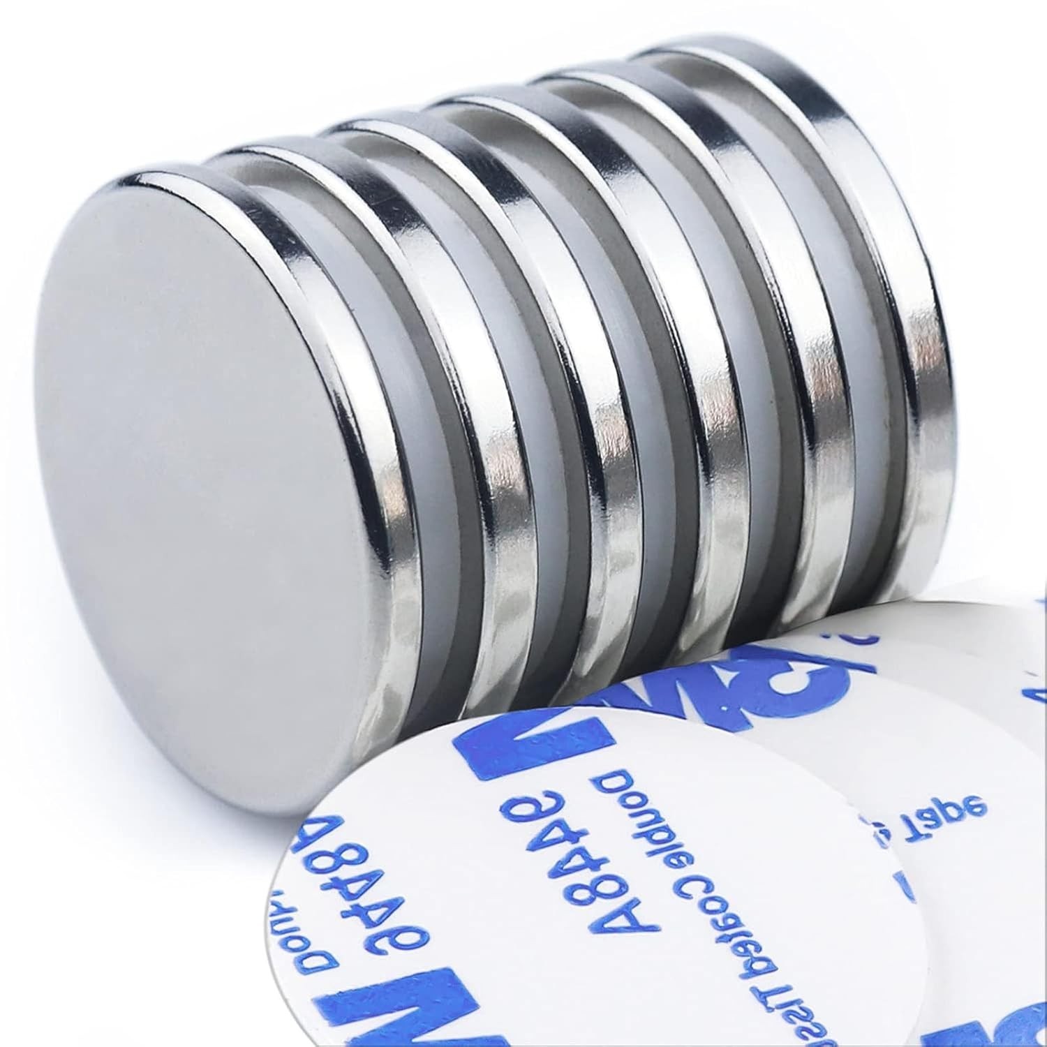 18 Pound Pull Force Neodymium Magnets – 6 Pack, Perfect for Classroom & Home