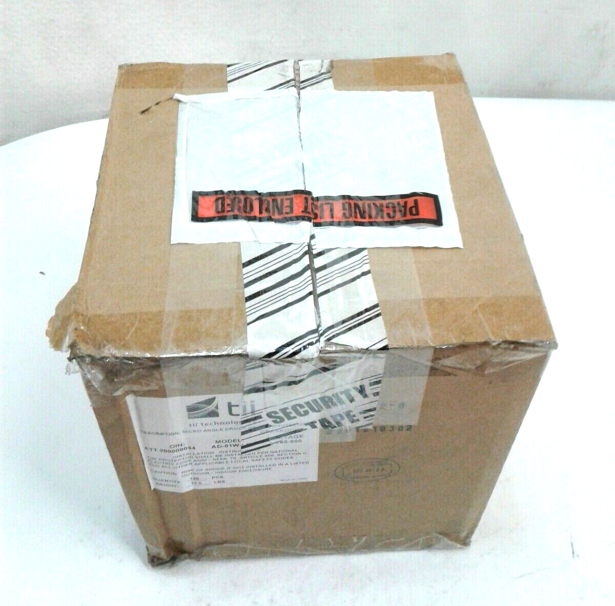 TII Technologies AD-01W-LP Micro Angle Driver Sealed Protector 265-600V Qty. 95
