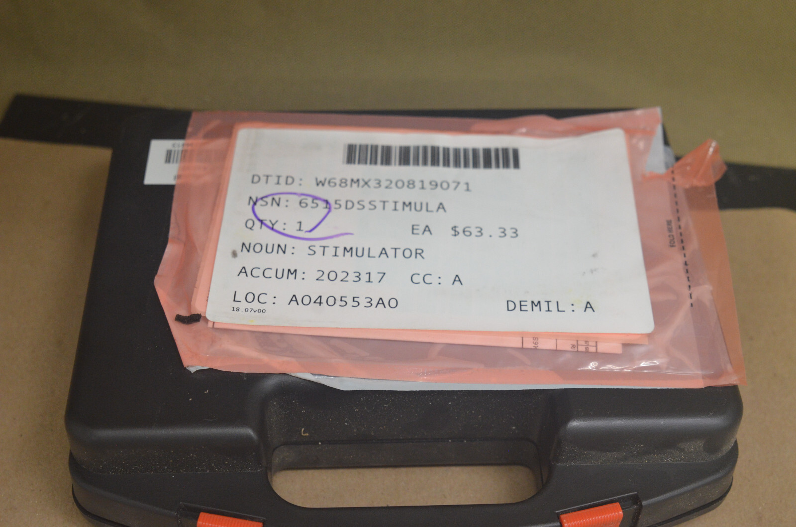 Roscoe Tens 7000 Nerve Stimulator (U-A)