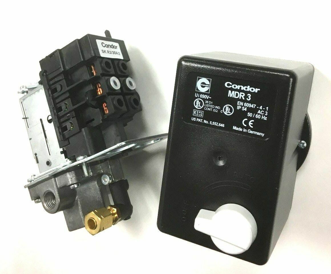 Air Compressor Motor Starter Pressure Switch 20-30 Amp, 5hp MDR 3, 30 AMP L1410T