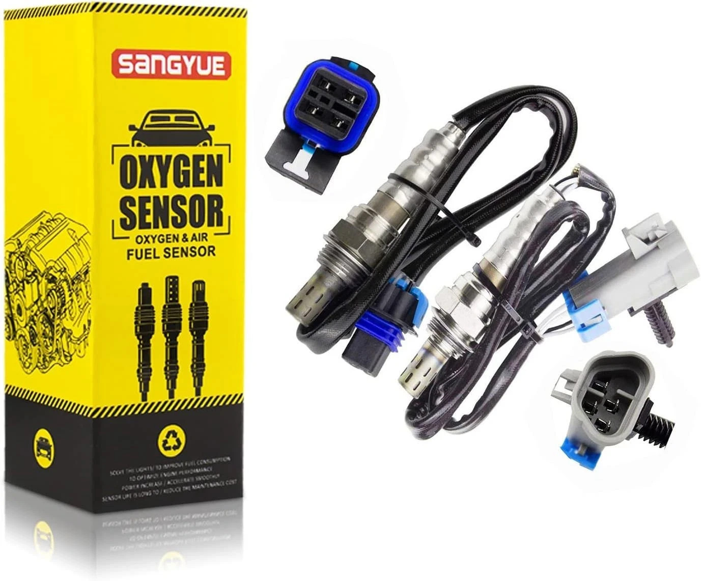 2X Oxygen Sensor for 2004-2005 Trailblazer EXT 4.2L Upstream + Downstream