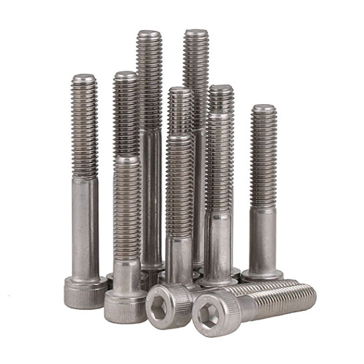 A2 304 Stainless Steel Partial Thread Socket Cap Allen Screw M4 M5 M6 M8 M10 M12