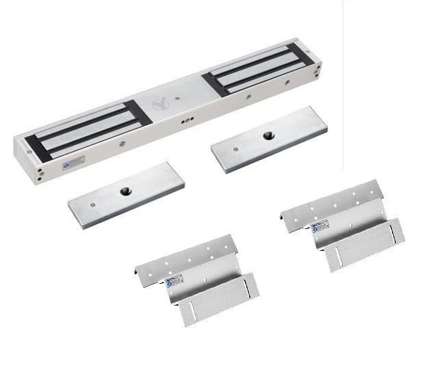 Double Door Heavy Duty 750 KG / 1500 lbs Electric Magnetic Lock – FREE Bracket