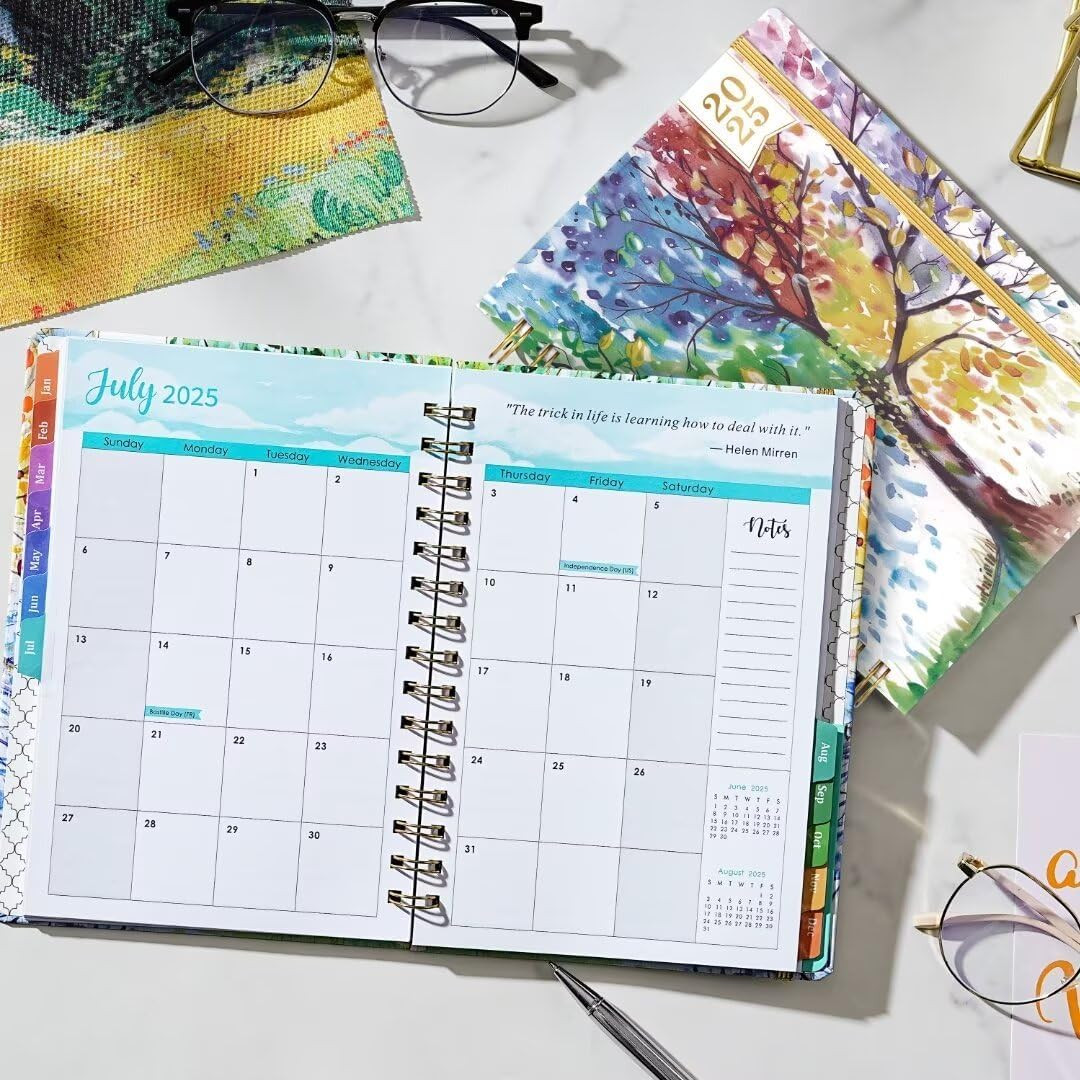 2025 Planner – 2025 Planner Weekly and Monthly from January to December 2025, 6.
