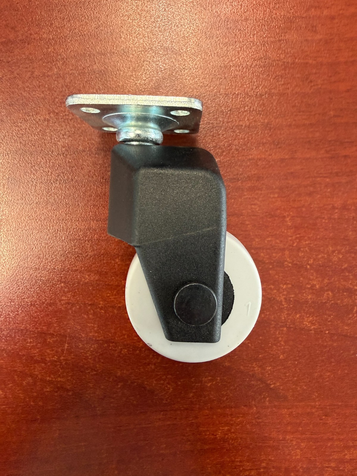 QTY 50 CASTER WHEELS FOR STRYKER OVERBED TABLE – 1-1/2″ DUAL WHEEL CASTER