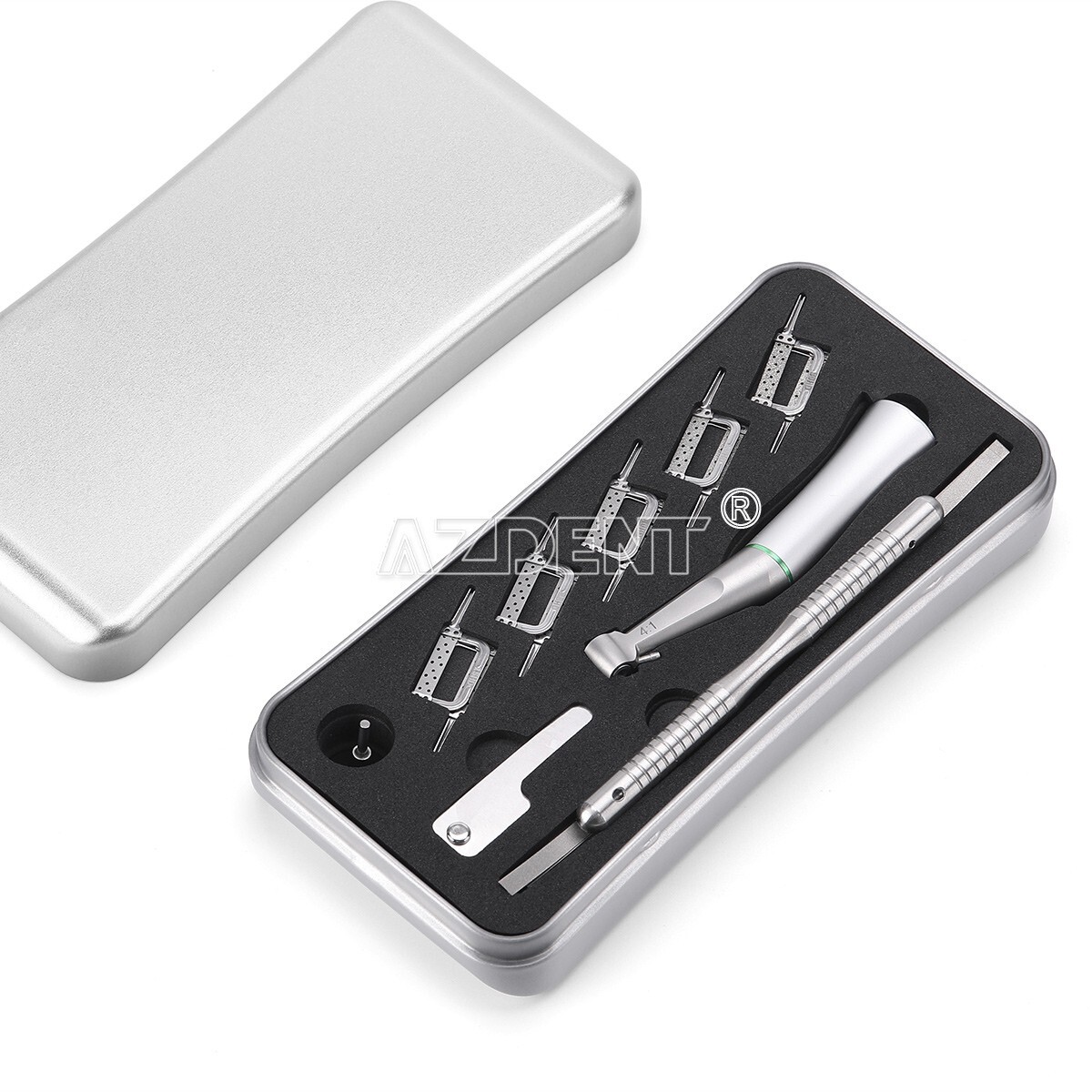 Dental 4:1 Reduction IPR Contra Angle Handpiece Interproximal Stripping Strips