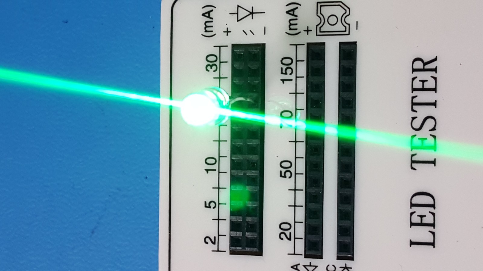 100 PCS , LED, Ultra Bright, GREEN, 5mm, Water Clear, Micro Electronics Ins