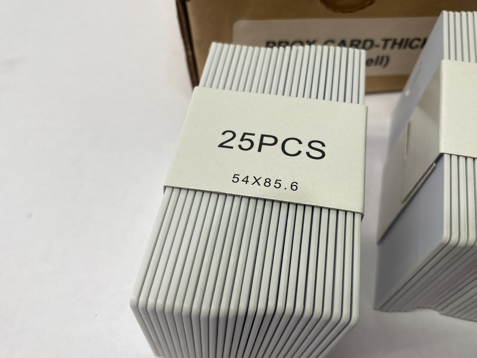 ZKTeco 125KHz Proximity Cards, Thick, Clamshell, 25PC