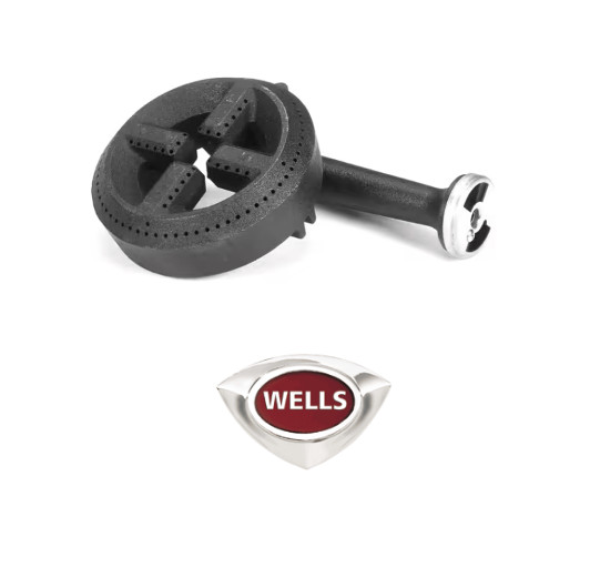 Wells Burner Assembly Front Hotplate WS-507164 – Free Shipping – Genuine OEM