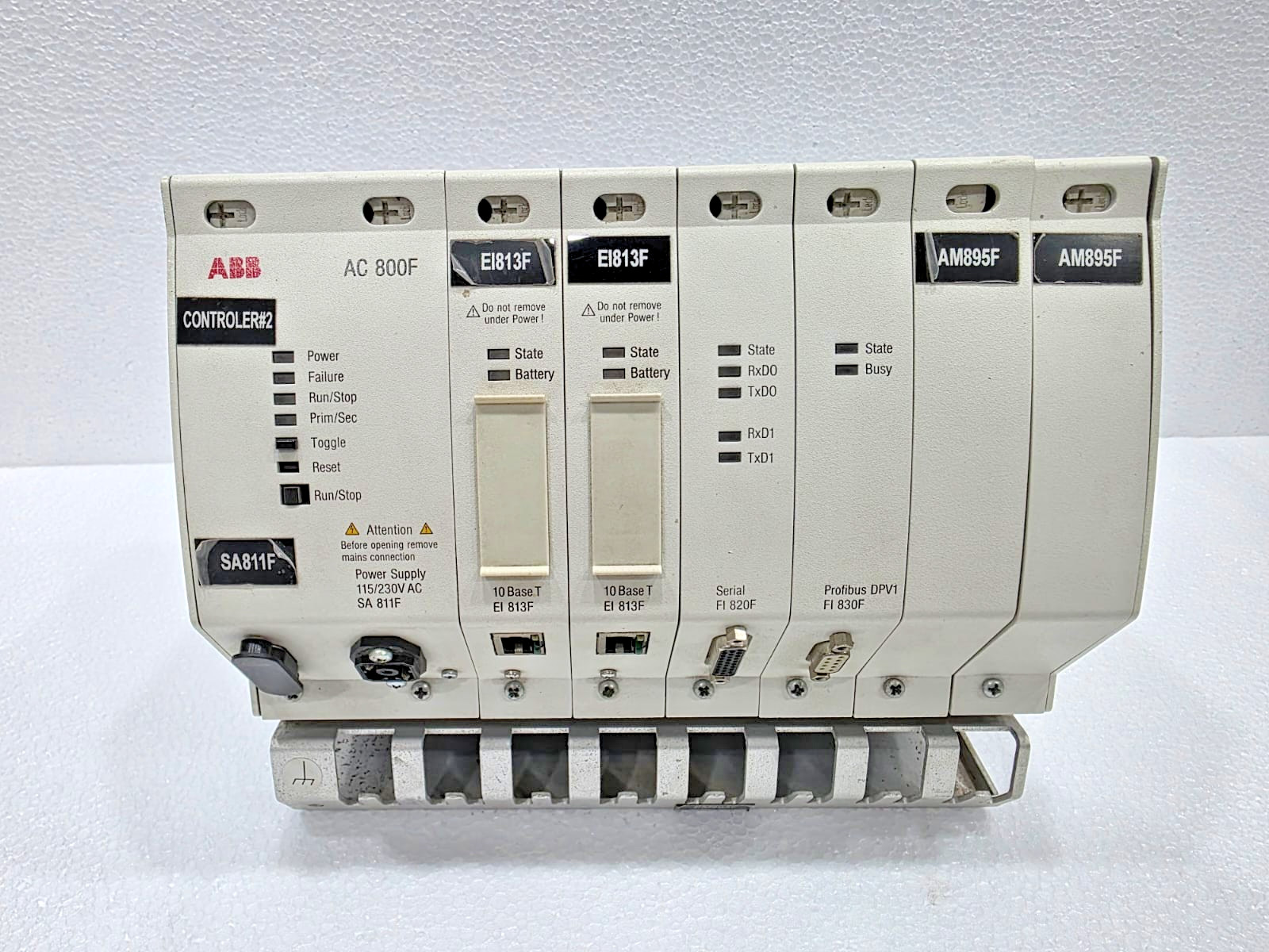ABB Field Controller 800 AC 800F Base Unit PM 803F 3BDH000530R1