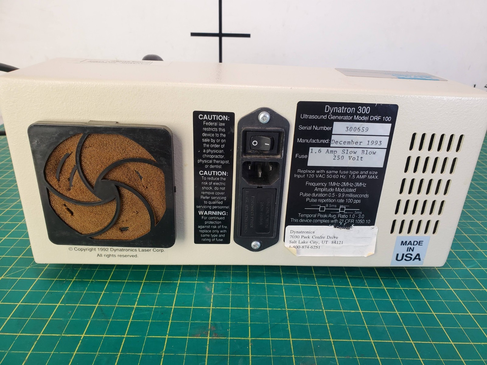 Dynatronics Dynatron 300 Machine With 300-5 Applicator