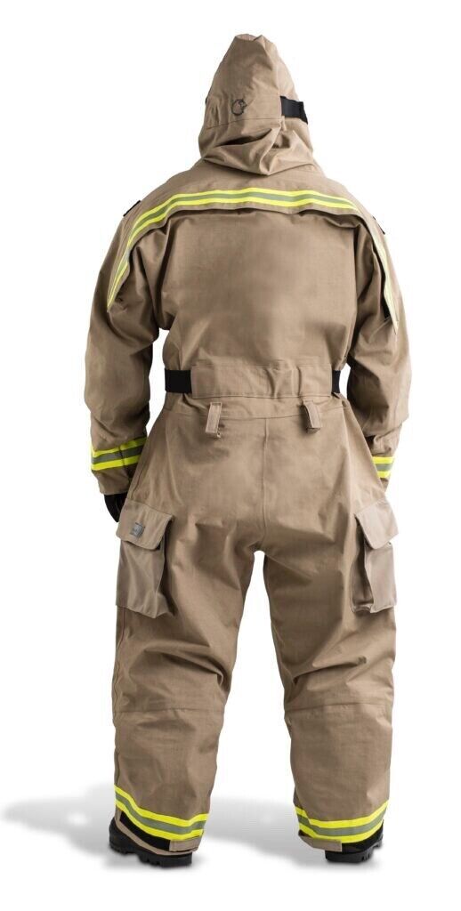Lion MT94 CBRN One Piece Multi-Threat Protection Suit GORE CHEMPAK Haz Mat Large
