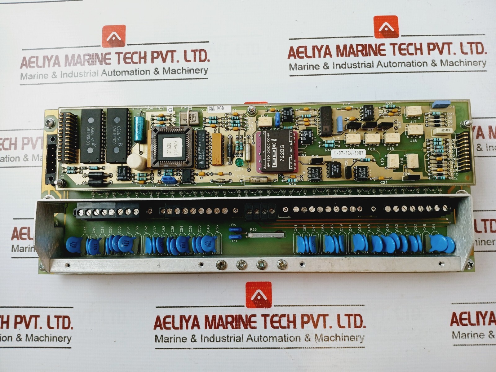 Honeywell 51401491-100 LLMUX FTA Analog Input Module TC MUX Rev F 51401490-100