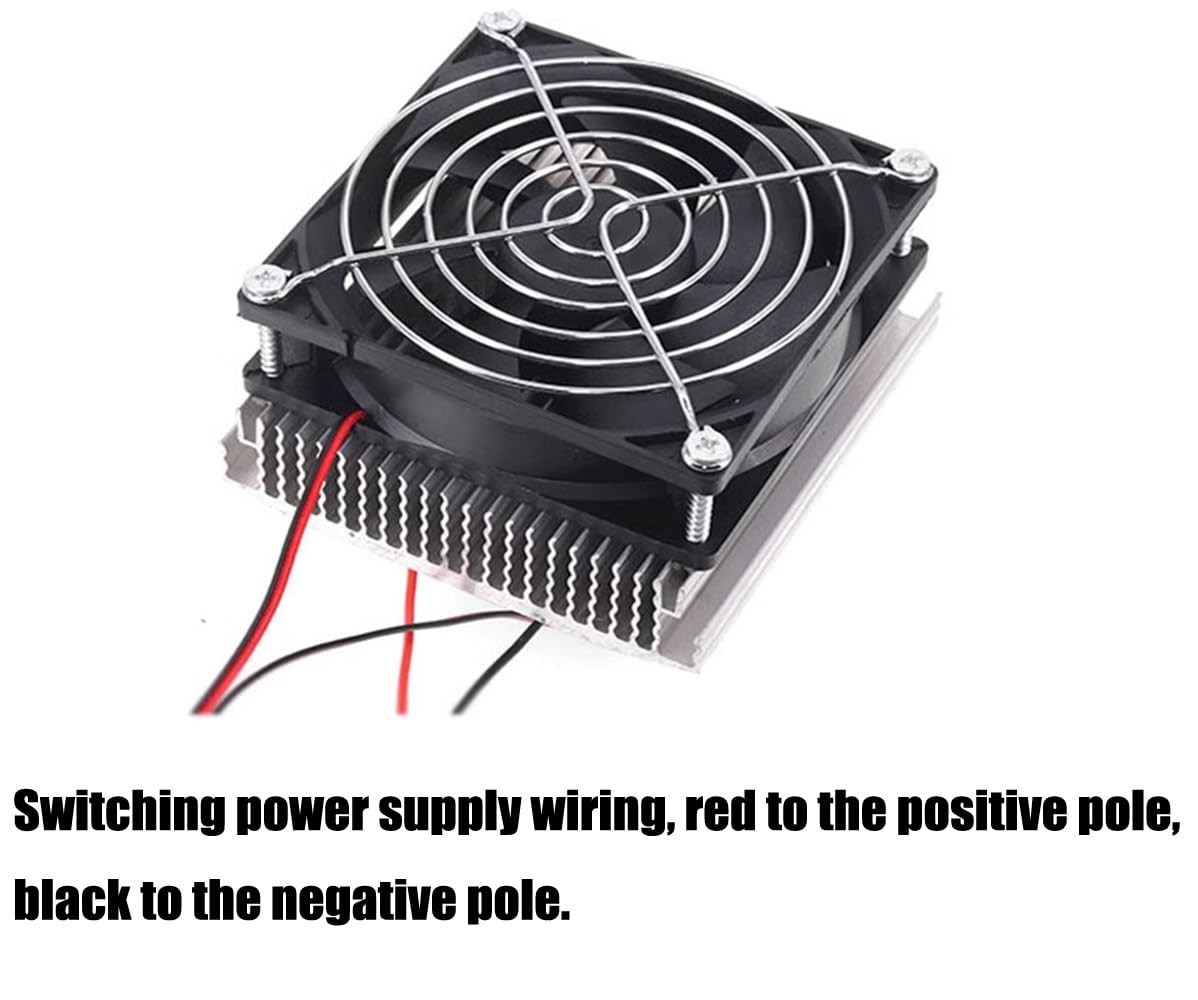 Mini Air Conditioner DC 12V DIY Thermoelectric Peltier Refrigeration Cooling Sys
