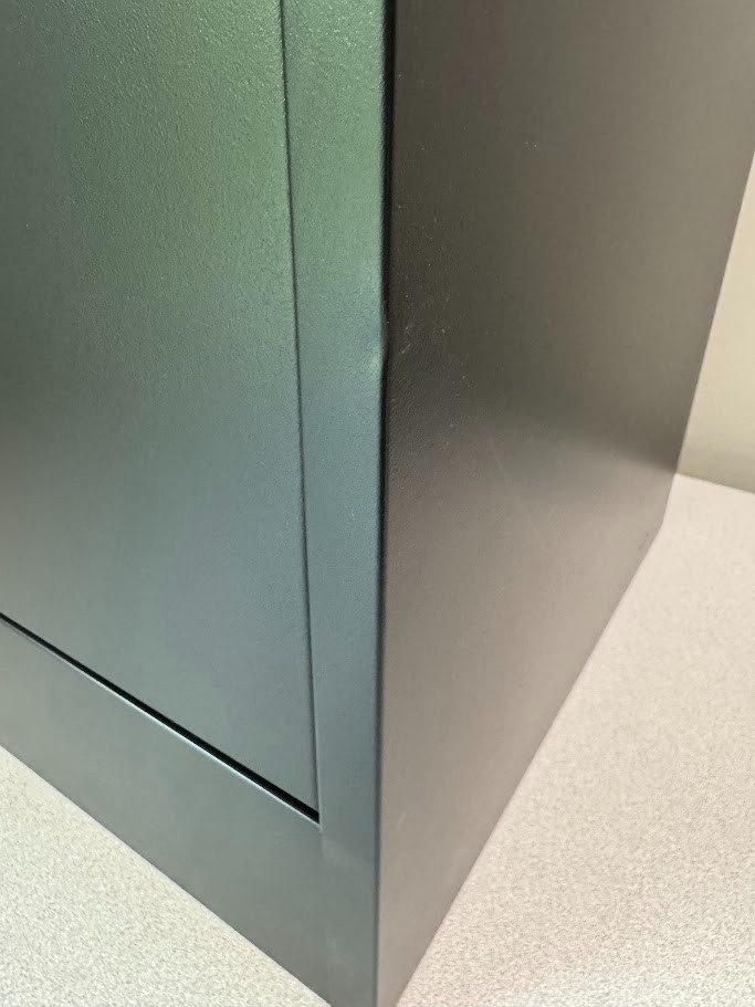 NEW! Bisley 2-Drawer Flush Front File Cabinet – Black **REDUCED PRICE**