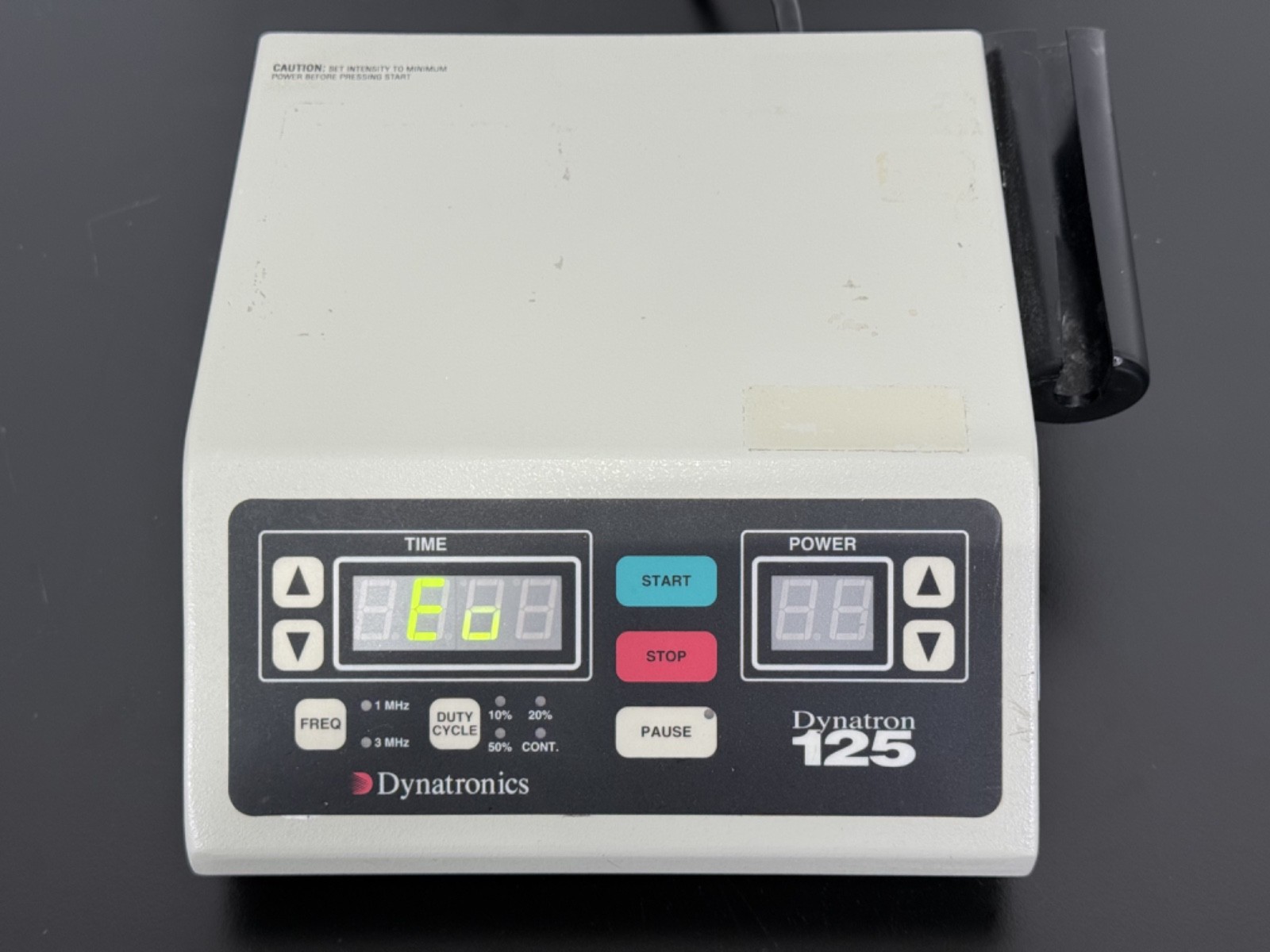 Dynatronics Dynatron 125 Therapeutic Ultrasound Unit 1 & 3 MHz