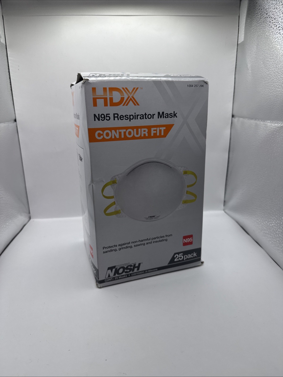 HDX N95 Disposable Respirator Packs of 25 M1