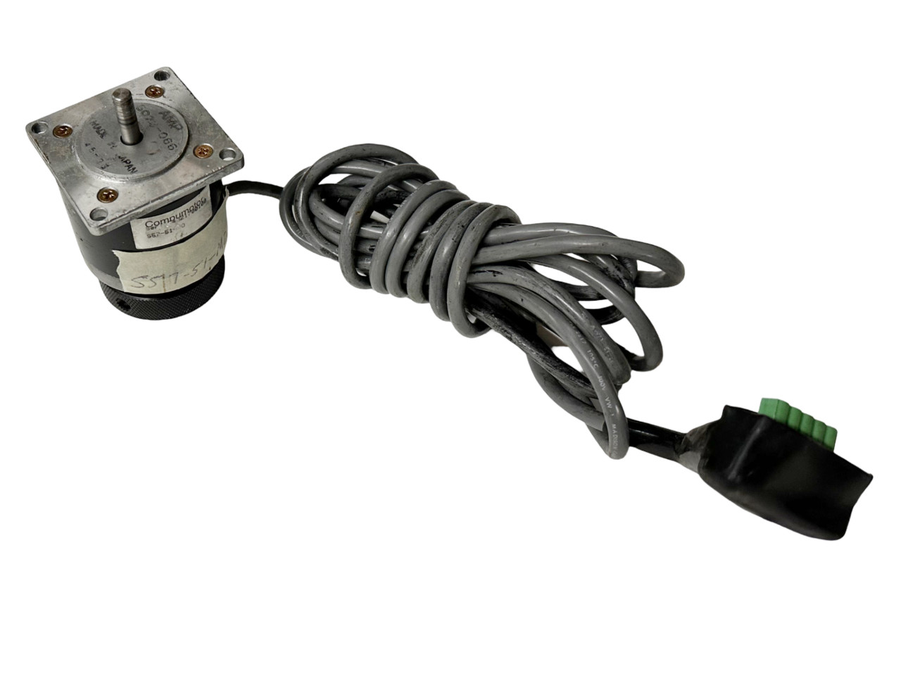 Compumotor S57-51-MO Stepper Motor 1/4″ Shaft NEMA 23 90-130 VAC 50-60 HZ