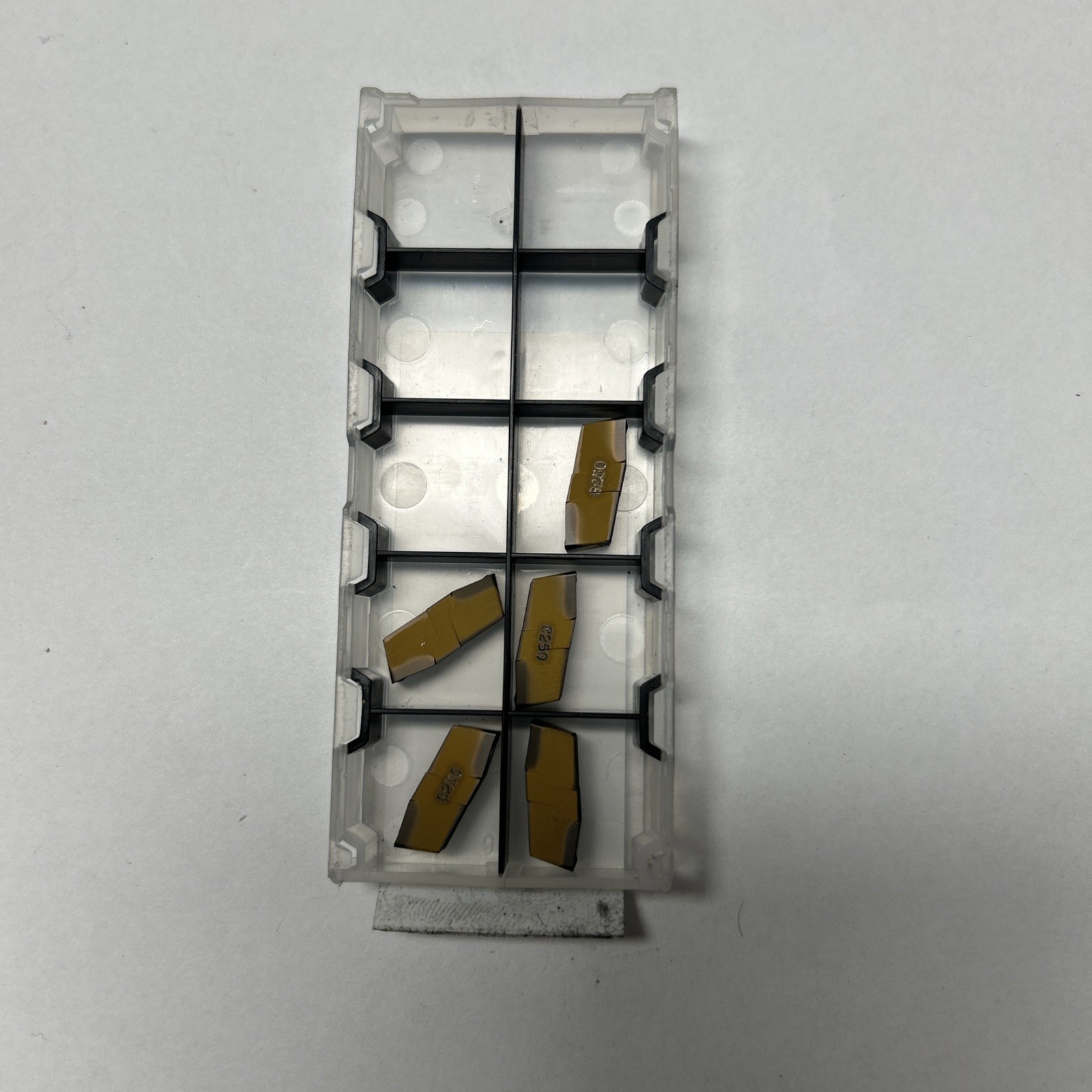 Gip 4.78e-0.55 ic8250 Iscar 06405252 Qty 5 Carbide inserts