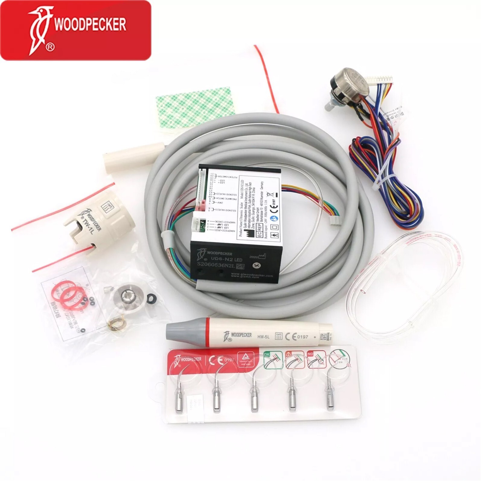 Woodpecker Dental Ultrasonic Piezo Scaler Built in UDS-N2 LED Fit Dental Chair