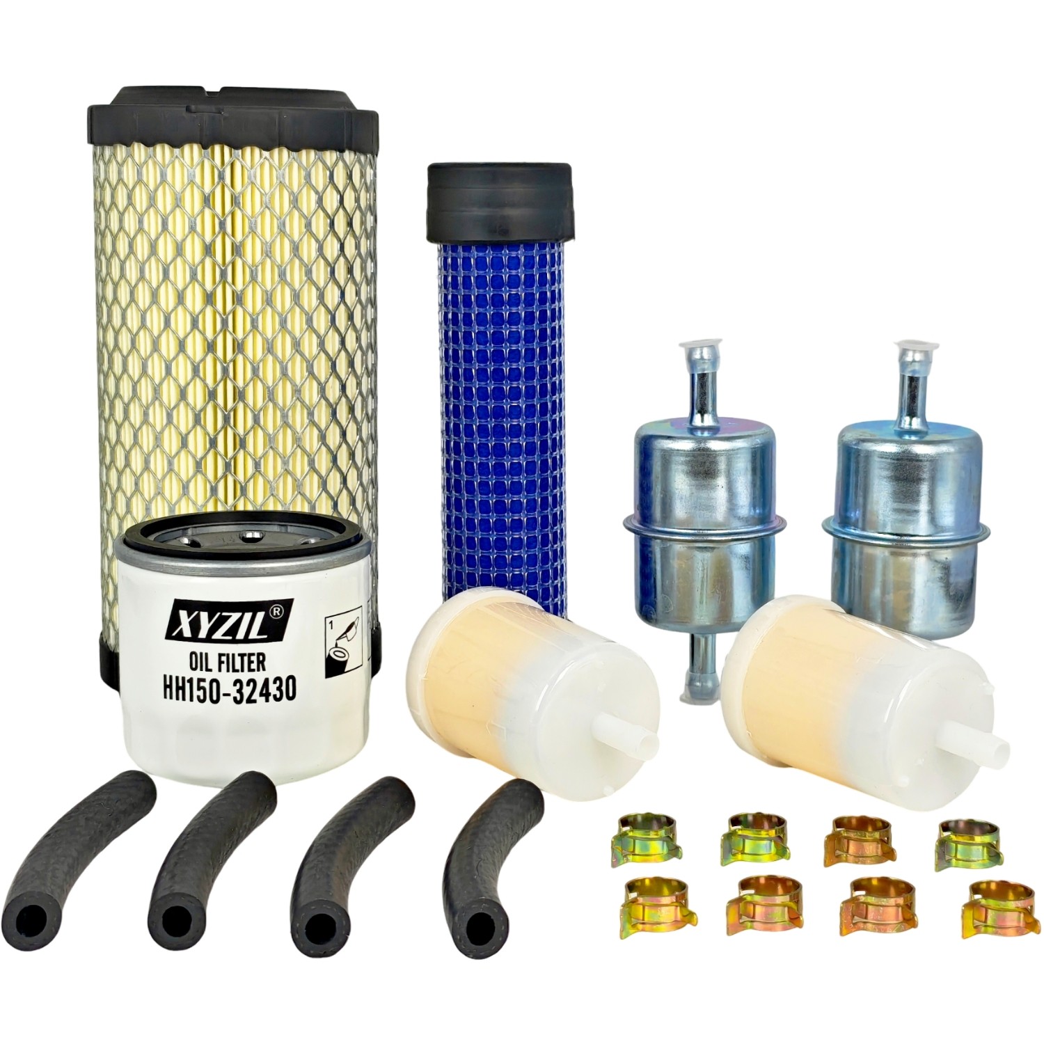Maintenance Filter Kit for Kubota BX2360 BX24D BX25 GR2120-2 GR2120B-2 G2460G