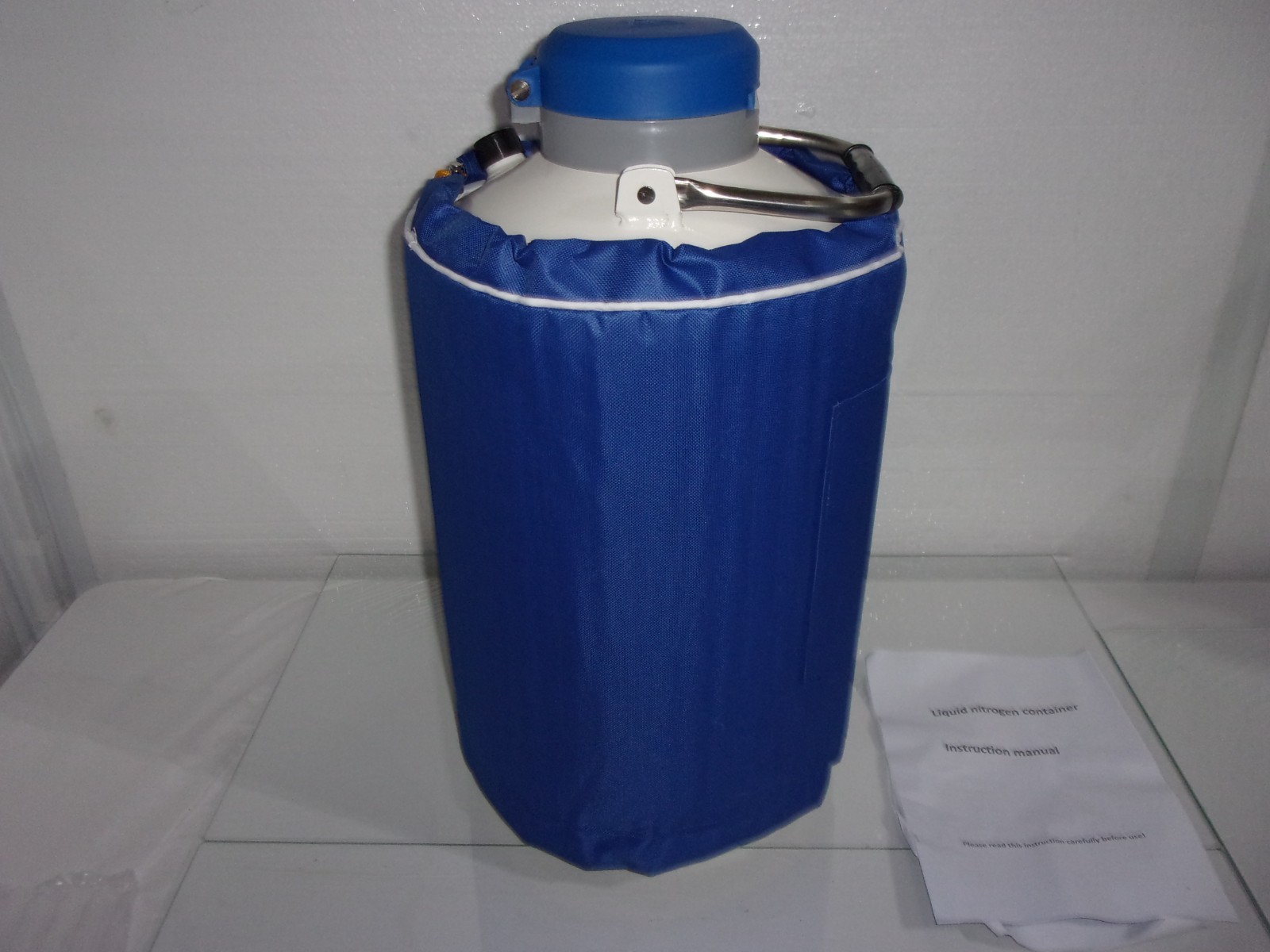 10L Liquid Nitrogen Container Cryogenic Container (LN2) Aluminum Alloy New