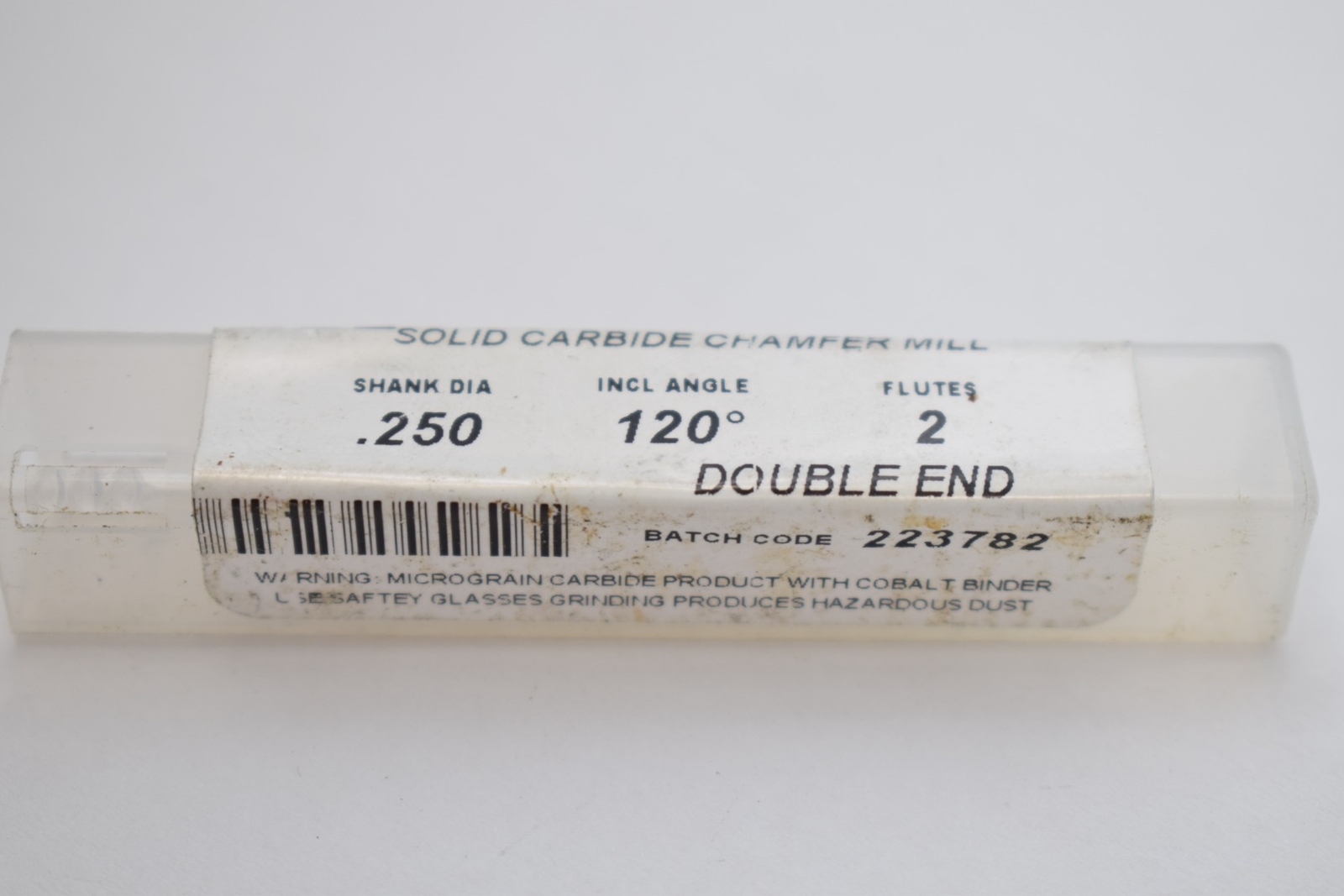 NEW Internal Tool 64-1200 Carbide Chamfer Mills 2 Flute Double End 0.0600 LOC 2F