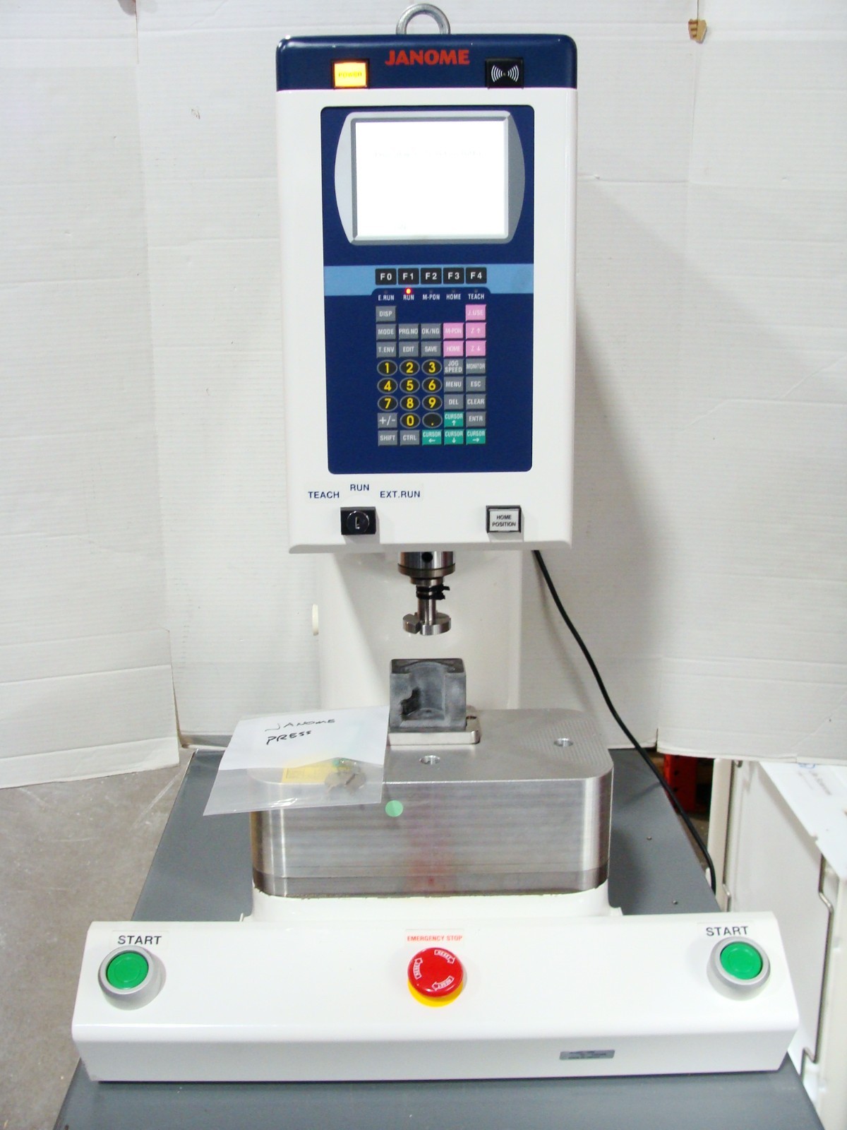 Janome JP-054 Stand-Alone Electro Servo Press .5kN W/ Stand & Digital Control