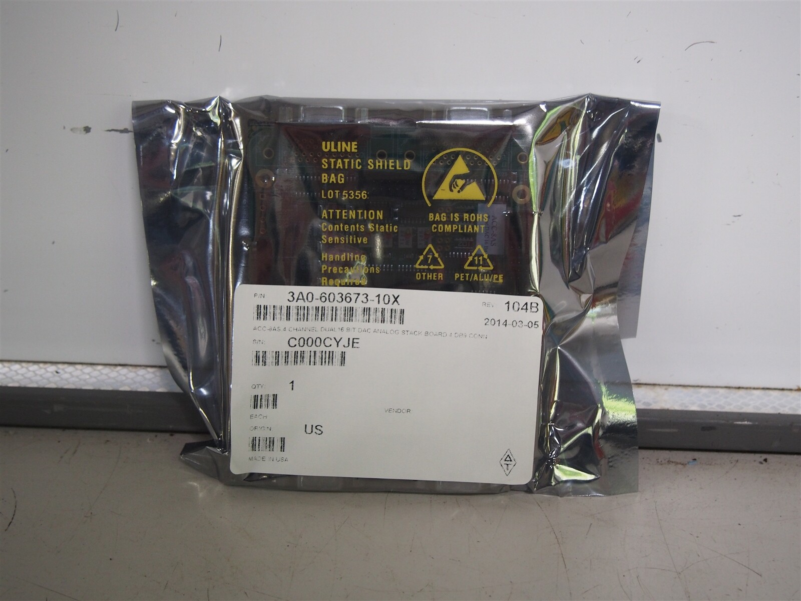 New Delta Tau PMAC2A-PC/104 ACC-8xS Axis Expansion Stack Board 603673-10X