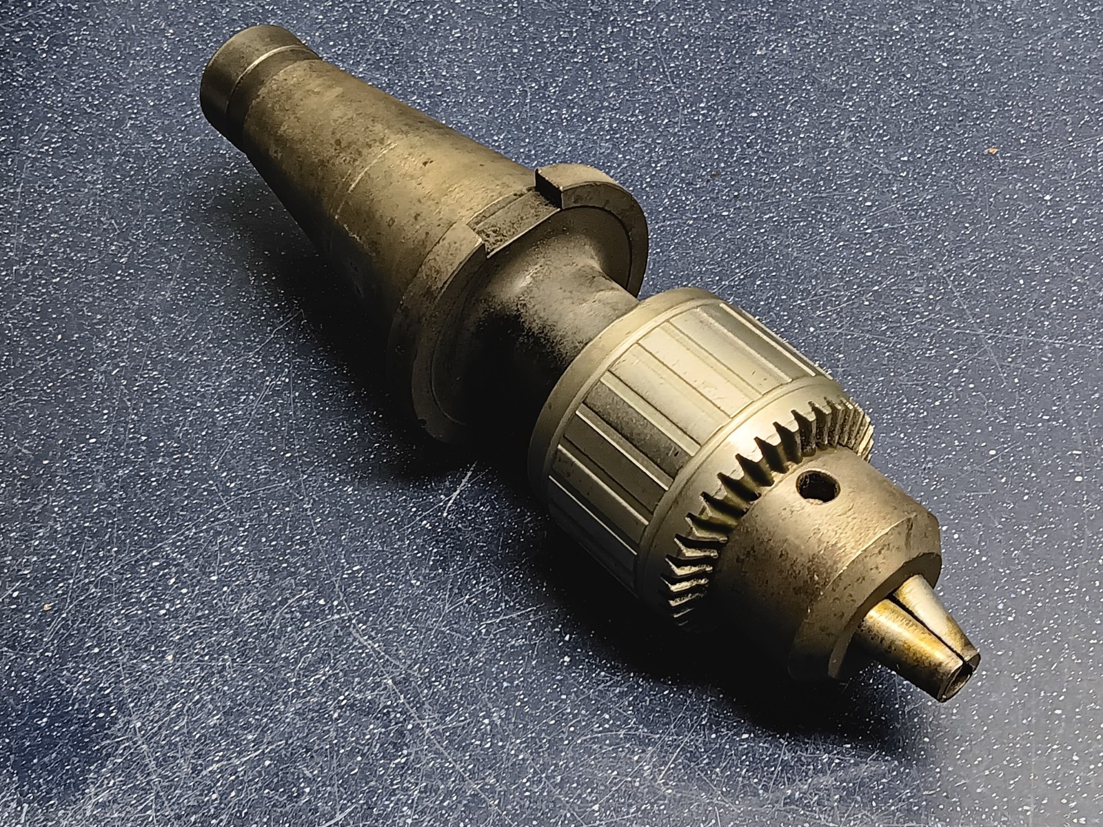 Techleader NMTB50-JT4-2.00 Drill Chuck Tool Holder w/ unknown drill chuck