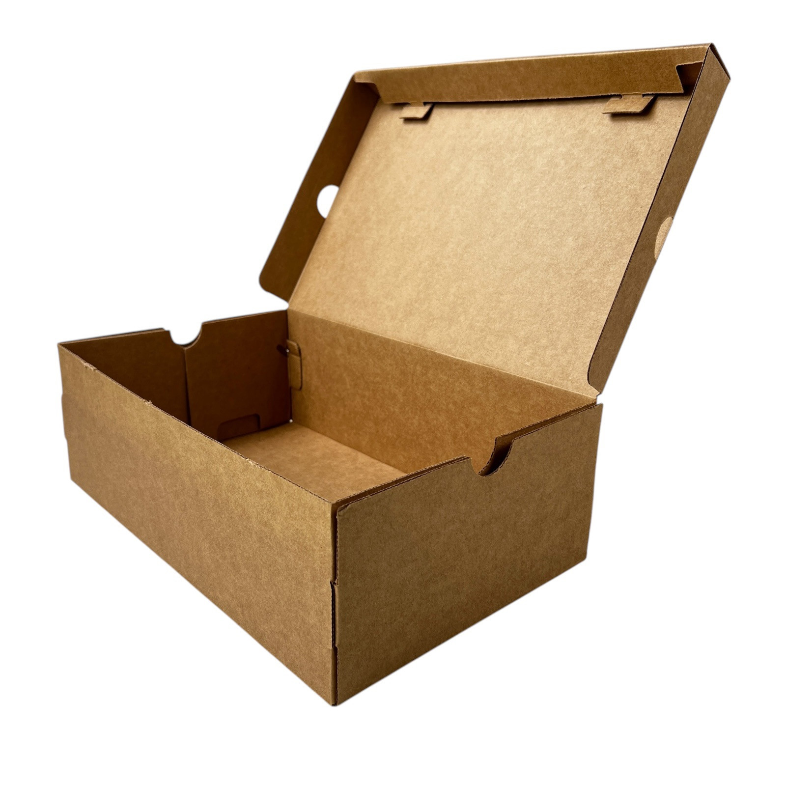 NEW – Brown Replacement Shoe Box For Sneakers 14″ X 8 3/4″ X 4 5/8″ 32 ECT
