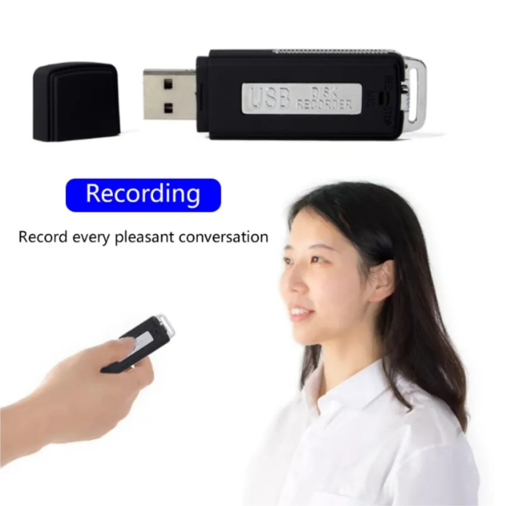 BUG USB Voice Recorder Activated Digital Mini Audio Listening Device Dictaphone