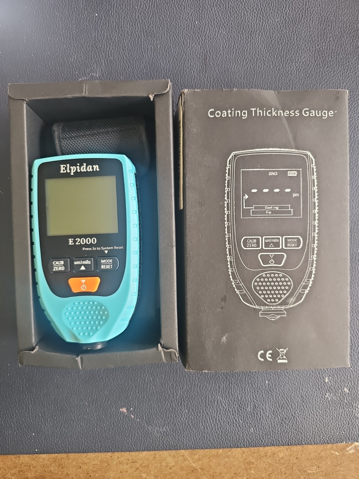 Elpidan E2000 Coating Thickness Gauge Paint Meter – Brand New, Open Box