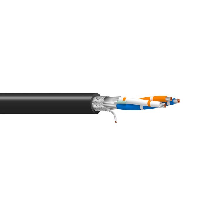 100′ Belden 3106A 22 AWG 1 Pair + 22 AWG 1C Shielded RS-485 Computer Cable 300V
